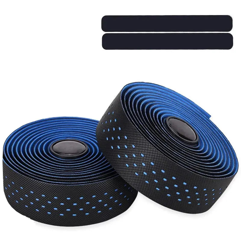 New Road Bike Handlebar Tapes Shock-absorbing Cycling Anti-slip Handlebar Bar Tape Wear-Resistant Bicycle Strap Bikes Belt Beauty World Shop