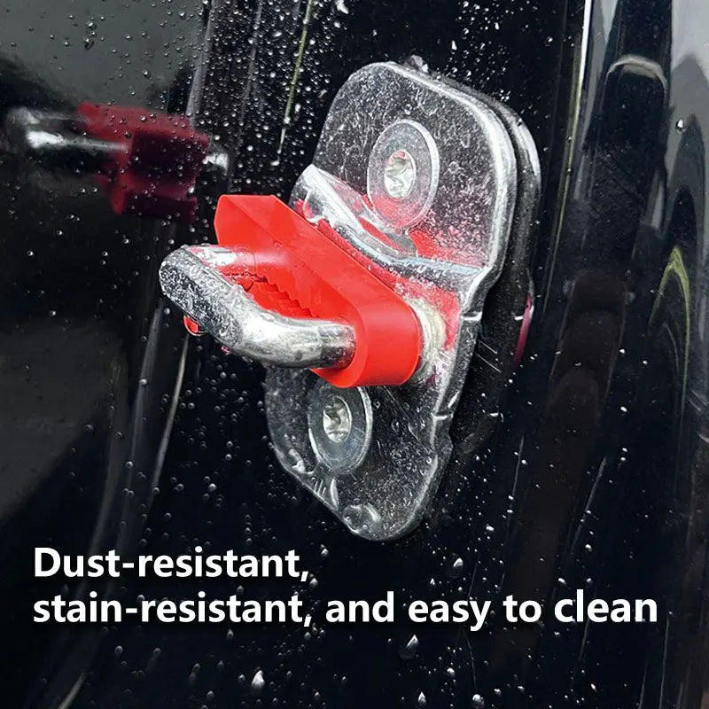 1/4pcs Car Door Shock Absorber Universal Car Door Buckle Soundproof Deadener Damper Cushion Anti-Vibration Buffer Pad 2026 New Beauty World Shop