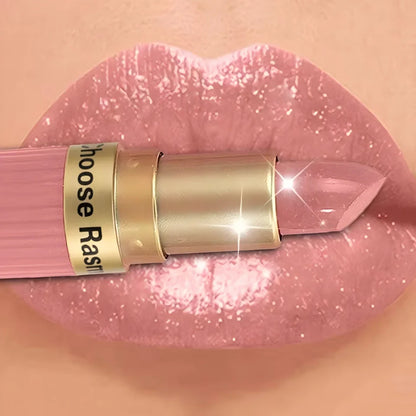Pearlescent Pink Glitter Velvet Lipstick Metallic Waterproof Long Lasting Matte Shimmer Diamond Lipstick Women Makeup Cosmetic Beauty World Shop