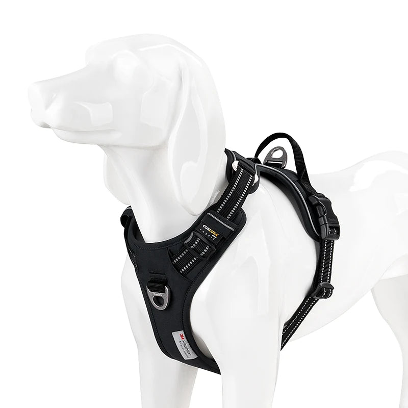 TRUE LOVE Pet Harness No Pull Nylon Reflective Dog Harness Adjustable Comfortable Control Step-in Brilliant Truelove TLH5654 Beauty World Shop