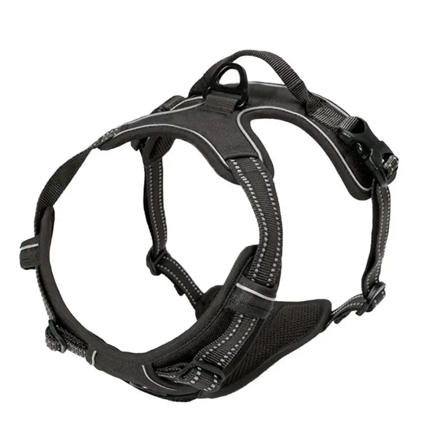 No Pull Dog Harness Front Clip Heavy Duty Reflective Easy Control Handle for Large Dog Walking Beauty World Shop