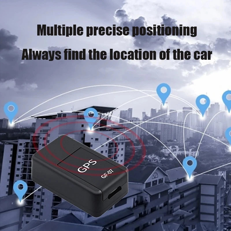 Car GPS Tracker GF07 Vehicle GPS Locator Strong Magnetic Real-time GPS Tracking Device Anti-lost Alarm GPS Position APP Beauty World Shop