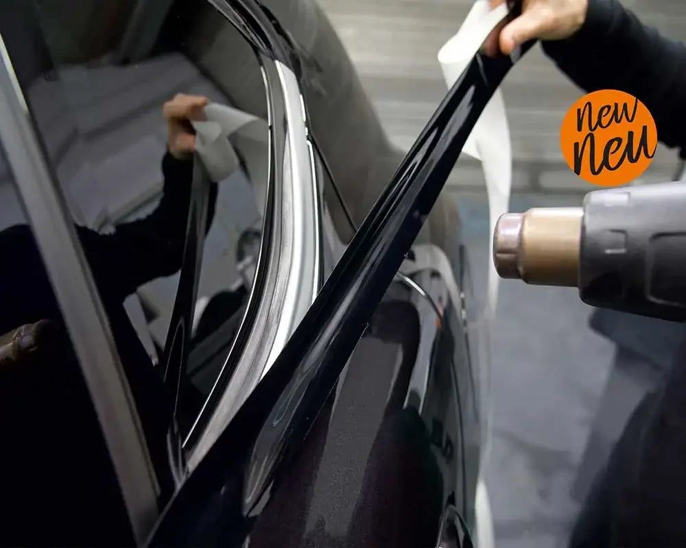 Glossy Black Vinyl Wrap Strip Tape Car Wrap Foil For Window Trim Door Protection Film Beauty World Shop