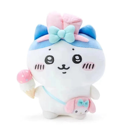 Self-deprecating Bear Chiikawa Sanrioi hachiware Plush Toy Co-branded Doll Pendant Cute Jiyi Xiaohachi Usaki Bedroom Ornaments Beauty World Shop