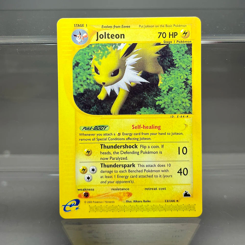 PKM Cards Charizard Steelix Celebi Single Foil Cards Magneton Gengar Classic Game Collection Cards PTCG Proxy Cards Beauty World Shop