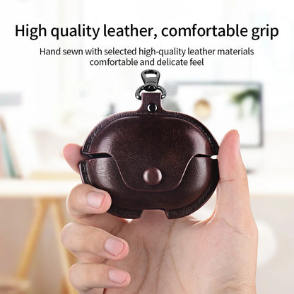 Leather Case For Huawei Freebuds Pro 2 3 4 5 FreeBuds 4i 5i 6i SE 2 SE 3 Cover For Huawei Freebuds 5 5i 4i Pro2 Pro3 Cases Funda