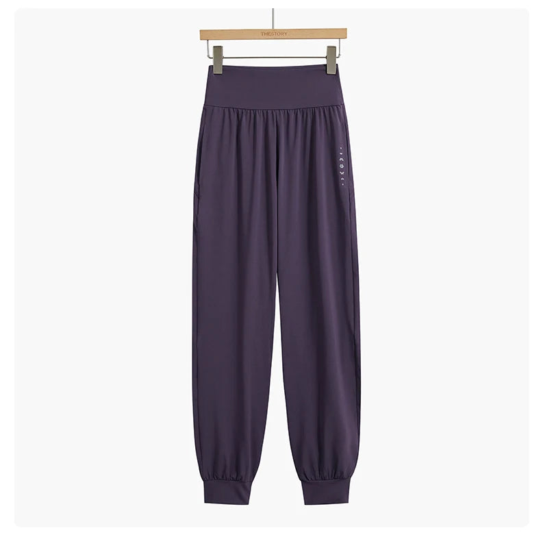 DRUR 2pcs Yoga Set Women Sports Pants Sets 2 Piece Sportswear Outfit Female Long Sleeve Fitness Top High Waist Sweatpants Suits Beauty World Shop