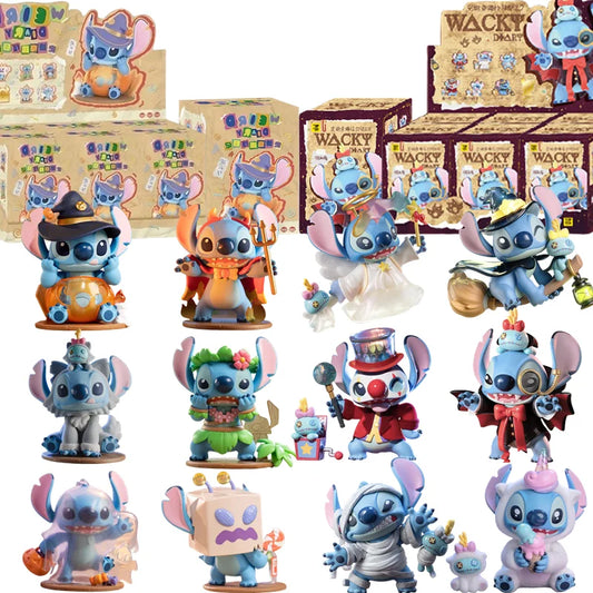 Stitch Weird Diary Series Anime Figures Creative Cute Doll Statue Model Mystery blind box Toys Children Birthday Gifts Beauty World Shop