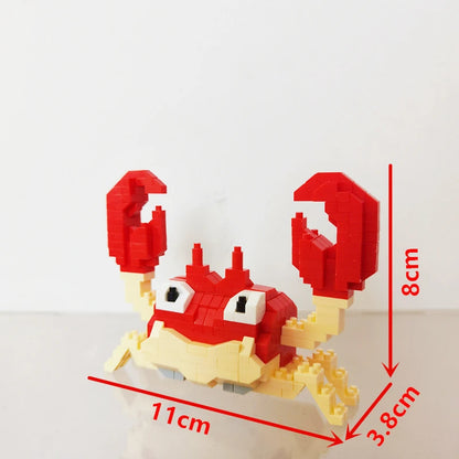 75 Style Building Blocks Assembly Anime Picachu Charizard Doll Blastoise Bulbasaur Gengar Bricks Figures Toy for Kid Gift Beauty World Shop
