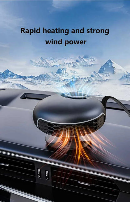 12v/24v Car Heater Heating Cooling Dual-purpose Low Power 360°rotation Defrost Defogger Fast Heating Foldable Stand 2026