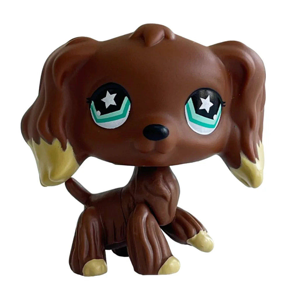 Rare pet shop bobble head Toy cute great dane collie dachshund dog spaniel puppy pets for kids Beauty World Shop