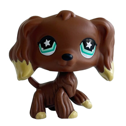 Rare pet shop bobble head Toy cute great dane collie dachshund dog spaniel puppy pets for kids Beauty World Shop