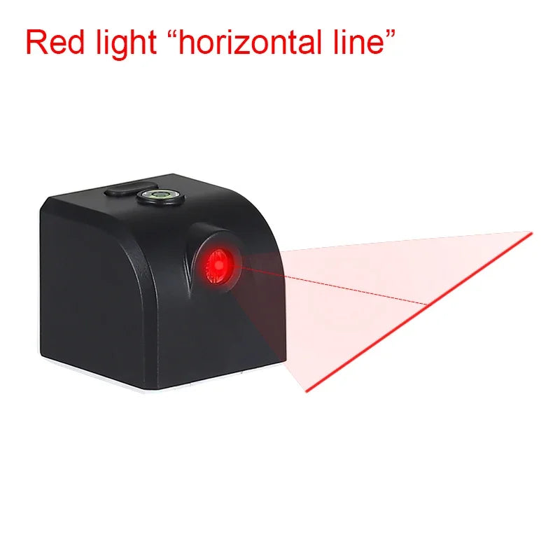Powerful Laser Level Mini Horizontal And Vertical Cross Lines Super Green Portable Laser Level Location Line For USB Charge DIY Beauty World Shop