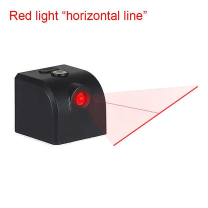 Powerful Laser Level Mini Horizontal And Vertical Cross Lines Super Green Portable Laser Level Location Line For USB Charge DIY Beauty World Shop