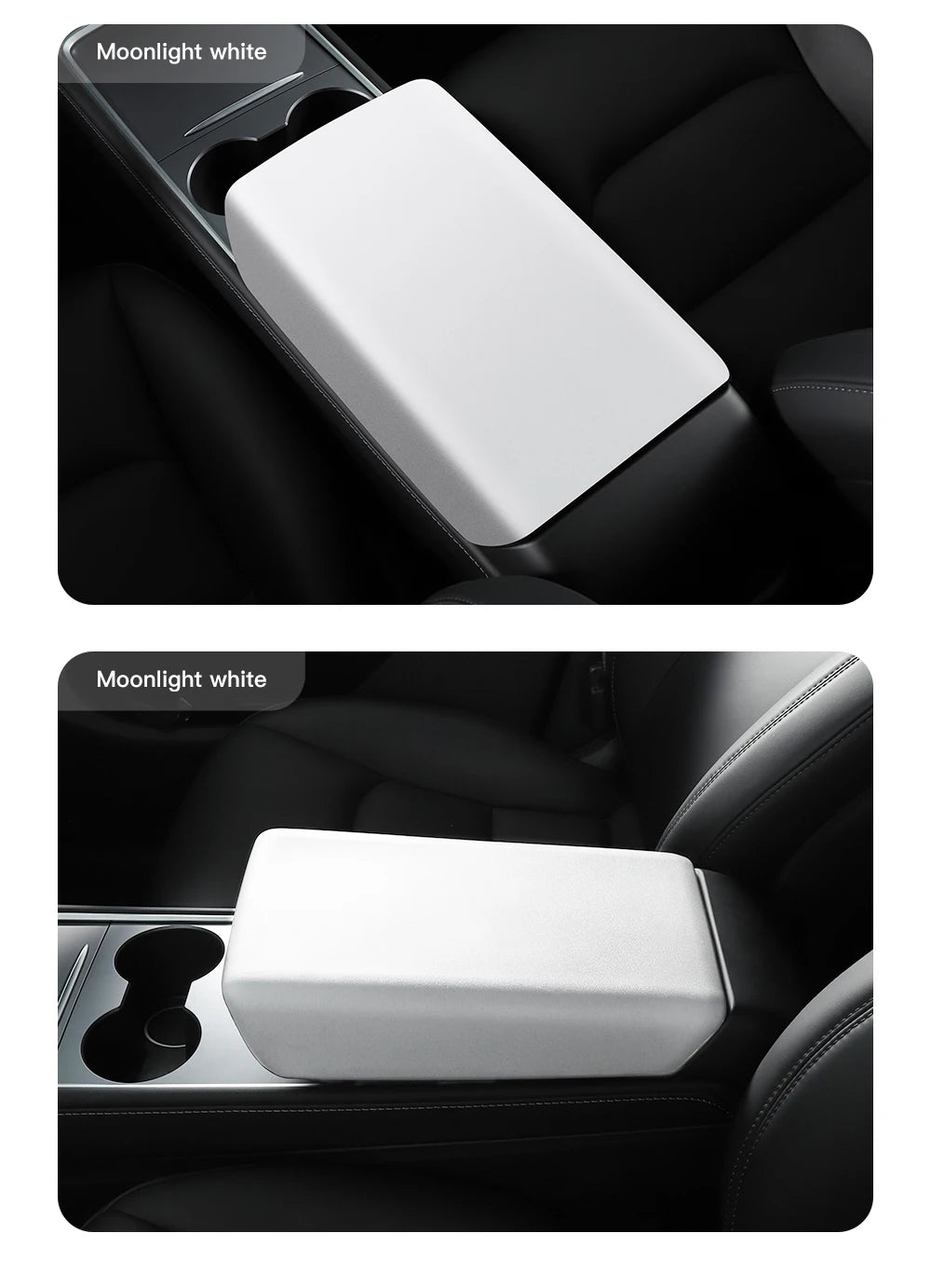YZ For Tesla Model 3 Y Highland Juniper Car Center Console Armrest Pad Soft Case Central Armrest Box Cover 2026 Auto Accessories Beauty World Shop