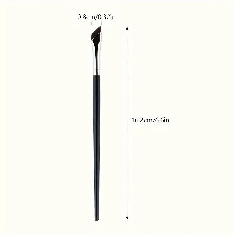 Eye Shadow Brush Ultra Thin Sickle Diagonal Makeup Brush Horizontal Silkworm Brush Eyebrow Brush Beauty World Shop
