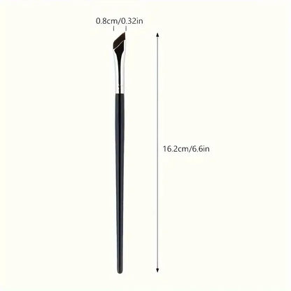 Eye Shadow Brush Ultra Thin Sickle Diagonal Makeup Brush Horizontal Silkworm Brush Eyebrow Brush Beauty World Shop
