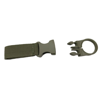 Webbing Water Bottle Holder Climbing Carabiner Belt Backpack Hanger Hooks Clip Multifunction Water Bottle Nylon Buckle Hook Clip Beauty World Shop