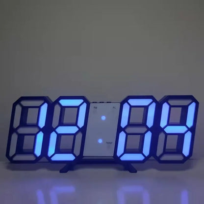 Digital Wall Clock Desk Watches Electronic Alarm Modern Home Decoration for Bedroom Decor Interior Led Table Clocks Living Room Beauty World Shop