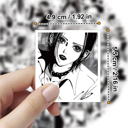 30/60/180p Anime NANA Stickers Cool Graffiti Decals DIY Decoration For Phone Laptop Stationery PVC Waterproof Sticker Toys Gift Beauty World Shop