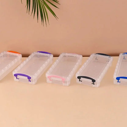 3/6-layer Paintbrush Box Watercolor Detachable Pen Storage Box Color Multi-function Stationery Organizer School Supplies Beauty World Shop