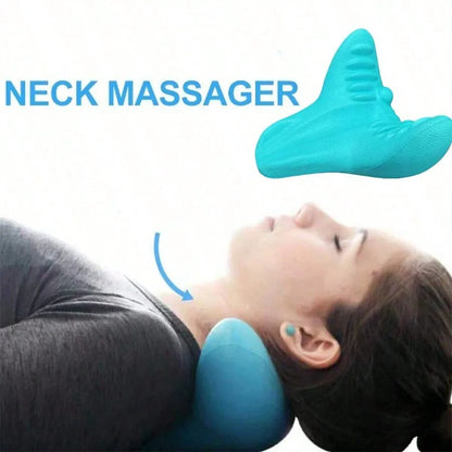 1pc Neck Massager Deep Kneading Relaxation Massager, Portable For Home And Travel Beauty World Shop