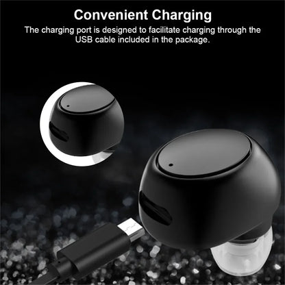 X6 Single-Side Headset Mini Bluetooth Sports Invisible Headset Car Single-Ear In-Ear 5.0 Small Headset Beauty World Shop