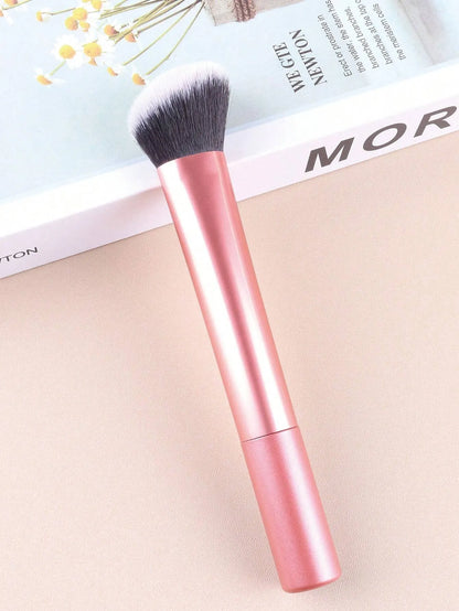 1pc Large Orange Contour Brush - Ideal For Cheeks, Forehead, Chin, Nose Blending And Defining Contours, Perfect For Liquid Found Beauty World Shop