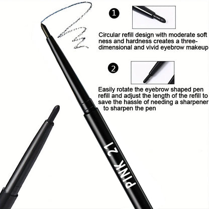 2pcs Waterproof & Sweat-Proof Black Eyeliner Pencils - Long-LastingSmudge-Proof for Bold Eye Makeup, Easy Glide Formula for Perf Beauty Trend Shop
