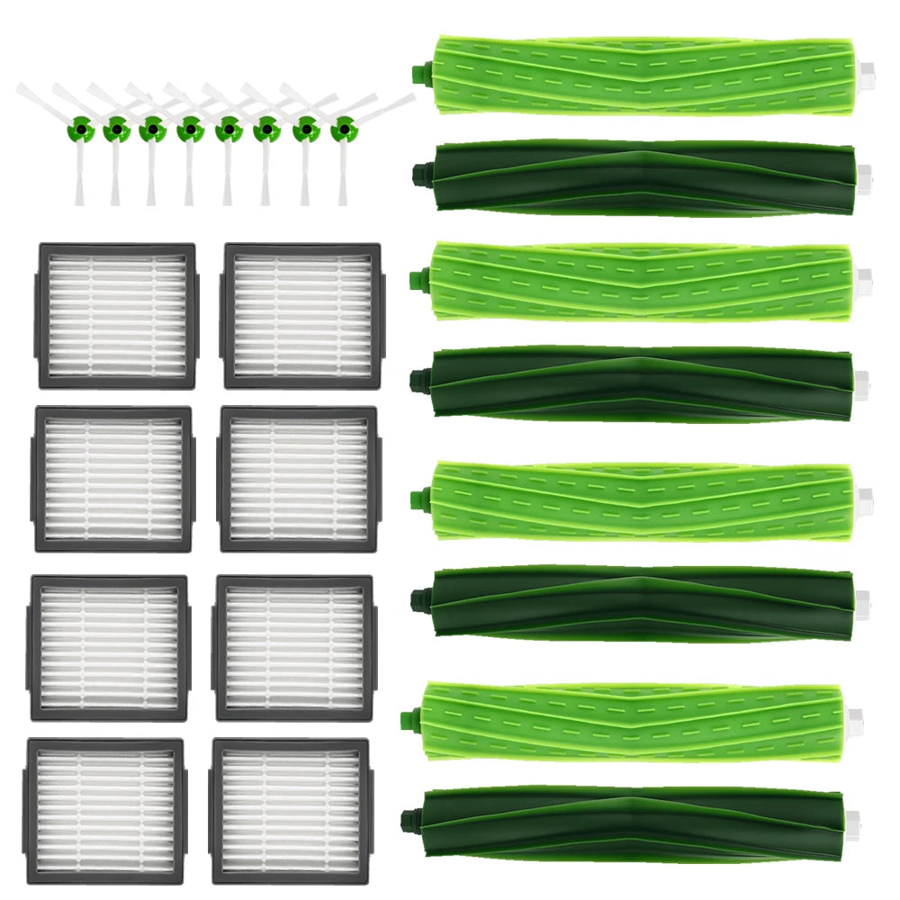 HEPA Filter Main Brush Side Brush For iRobot Roomba i2 i3 i3+ i4 i4+ i6 i6+ i7 i7+ i8 i8+ E5 E6 E7 Sweeping Robot Vacuum Parts Beauty World Shop
