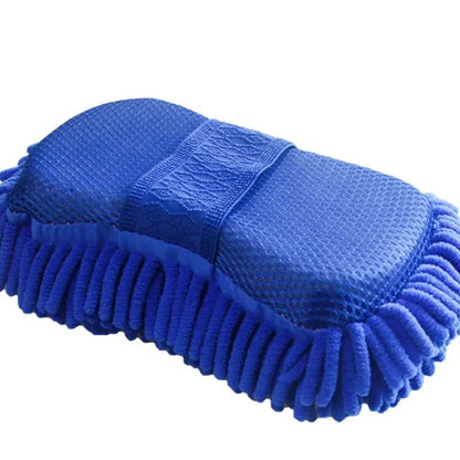 Car Washing Sponge Brush Soft Chenille Microfiber Washing Brush Car Body Cleaning Water Absorbtion Brushes Detailing Washer Beauty World Shop