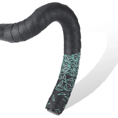2Pcs Anti-Slip Handlebar Tape PU Road Bike Shock Absorption Handle Bar Tape With Bar End Plugs For Bicycle Racket Cycling Tools Beauty World Shop