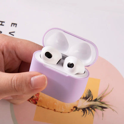 Funda For AirPods 4 Wireless Bluetooth Earphone Silicone Cover Case Ultra-Thin Skin For Apple Airpods 4 4th Generation Cases