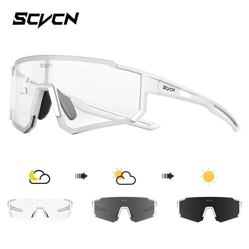 SCVCN Fashion Sunglasses for Men Sport Cycling Glasses Bike Bicycle Hiking Camping Golf UV400 Protection Glasses Women Baseball Beauty World Shop