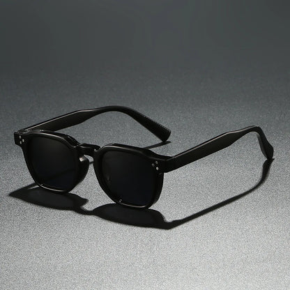 New Polarized Sunglasses Unisex Metal Core CP Square Sun Glasses Rivets Women Shades Driving Glasses Beauty World Shop