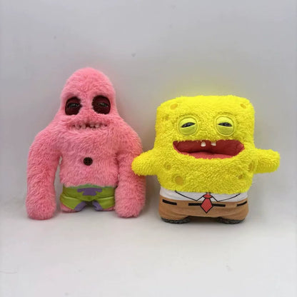 Spongebob Squarepants Patrick Star Series Plush Toys Little Monsters Funny Ugly Monster Tooth Birthday Christmas Gift Beauty World Shop
