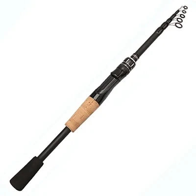 Telescopic Lure Rod 1.5M 1.8M 2.1M 2.4M Carbon Spinning Rod Baitcasting Fishing Pole 8g-25g Wooden Handle Casting Fishing Tackle Beauty Trend Shop