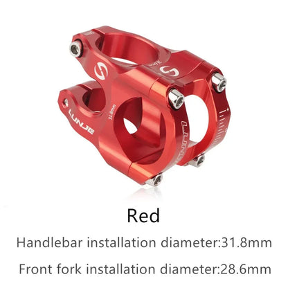MTB Road Bike Stem CNC Mountain Bicycle Bridge Short Power 31.8mm High Strength Climbing Riser Beauty World Shop