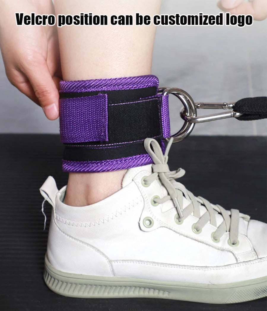 Fitness Ankle Straps Adjustable D-Ring Support Cuffs Gym Leg Strength Workouts Pulley With Buckle Sports Guard Safety Abductors Beauty World Shop
