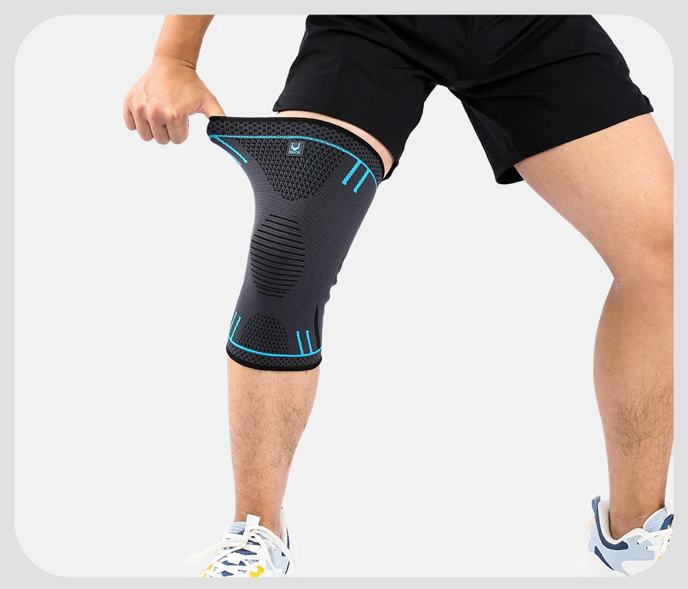 Professional Knee Support Compression Knee Sleeve Anti Slip Silicone Knee Braces for Knee Pain Meniscus Tear Beauty World Shop