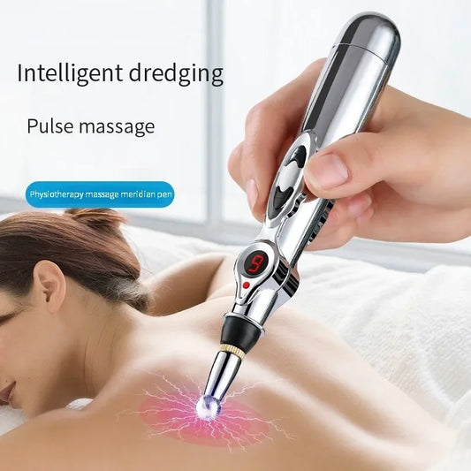 Electronic Acupuncture Pen Relief Pain Massage Point Meridian Energy Meridian Acupuncture Acup Plastic Material Without Battery Beauty World Shop