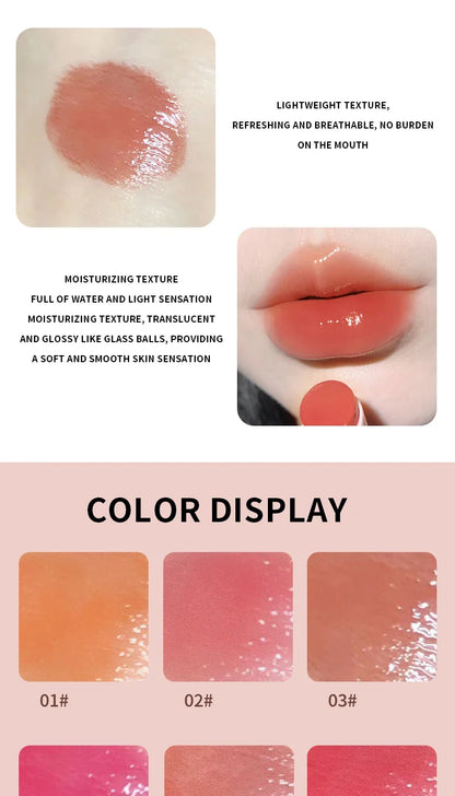 HERORANGE Lip Gloss High Shine - Long Lasting, Non Transfer, Mirror Finish, Velvety Moisturizing Lip Stain for Natural Look, Veg Beauty Trend Shop