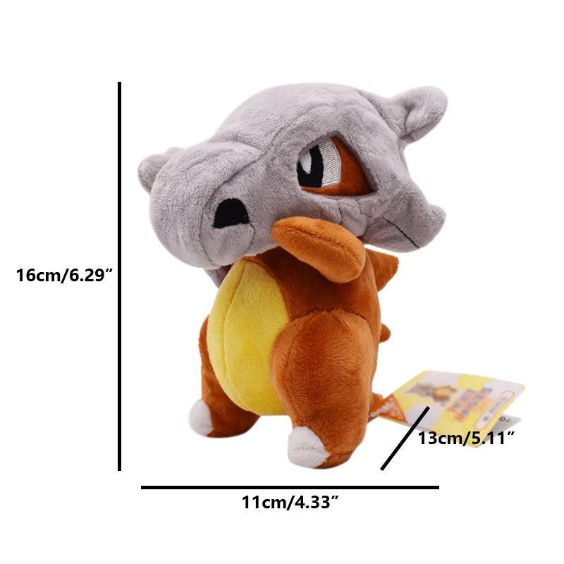 Cubone Plush Toy Kola Doll, All Star Collection Cartoon Game Stuffed for Birthday Gift 6.9 Inch Soft Plushies Cartoon Character Beauty World Shop