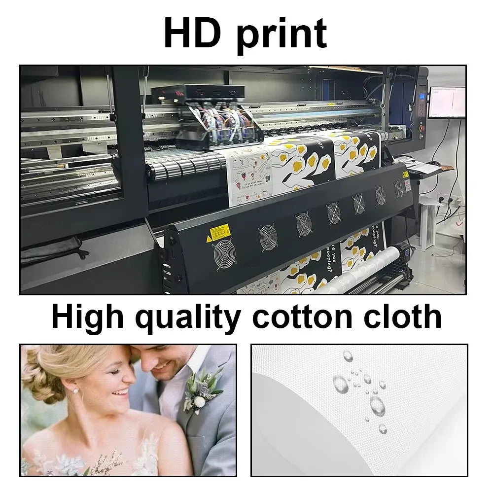 Custom Print Canvas Painting From Your Photos Wedding Birthday Poster Wall Art Decoration Pets Family Landscape Picture Decor Beauty World Shop