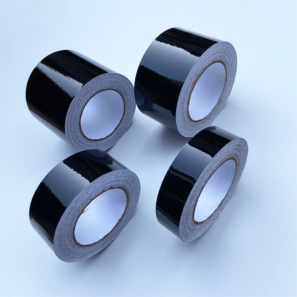 3/5/7/10CM Glossy Black Vinyl Stripes Chrome Delete Vinyl Window Trim Film For Car Interior Hood Roof Pillar Beauty World Shop