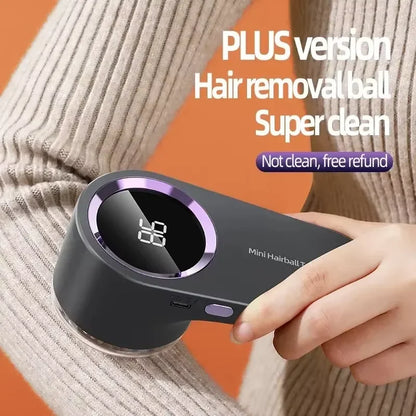 HOMEFISH LED Digital Electric Lint Remover USB Rechargeable Fabric Shaver for Sweater Clothing Pellet Fluff Remover Dropshipping Beauty World Shop
