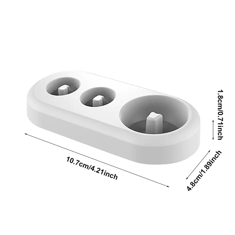 Electric Toothbrush Holder,Replacement Stand Base Compatible with Oral B Toothbrush,Toothbrush Organizer for Bathroom Storage Beauty World Shop