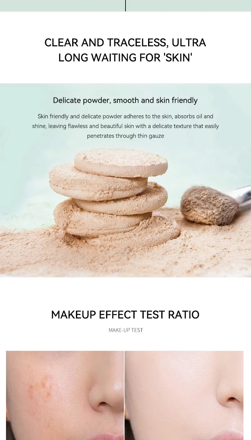 Setting Powder Miracle - Oil Control, Smooth Finish, Non-Cakey, Long-Lasting Wear with Waterproof and Sweat-Resistant Formula Beauty World Shop