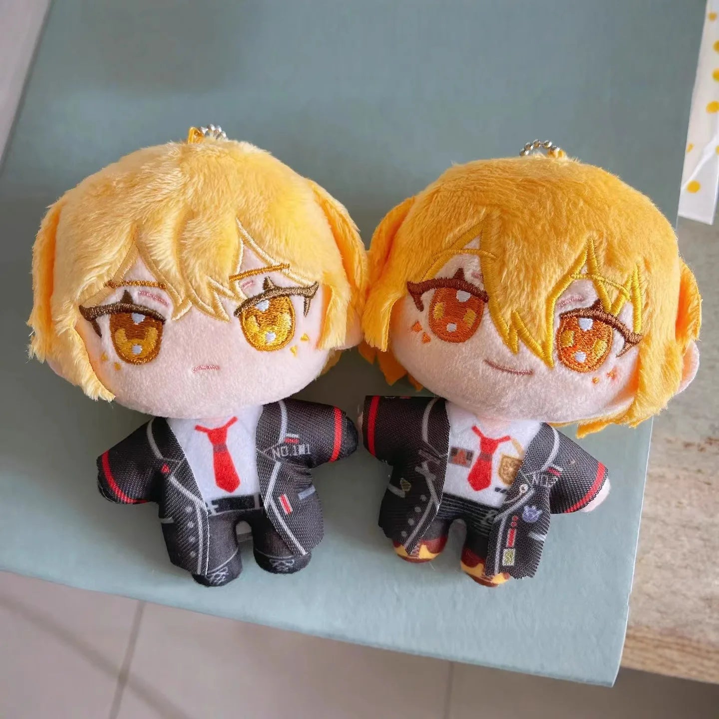 10cm Anime Limbus Company Cotton Plush Doll Ishmael Dante Faust Don Quixote Palm Christmas Gifts Desktop Decoration Trendy Toys Beauty World Shop