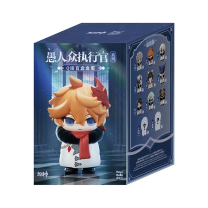 Mihoyo Genshin Impact Fatui Harbinger Q Version Series Blind Box Desktop Mini Doll Model Toys Trend Decoration Surprise Gifts Beauty World Shop